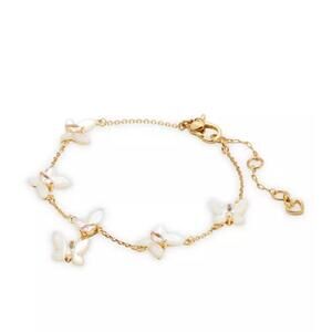 kate spade set  swt Social Butterfly Bracelet and Social Butterly Cluster Studs